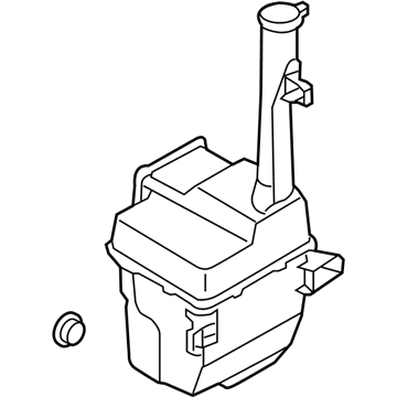 Hyundai 98620-3V000 Windshield Washer Reservoir Assembly