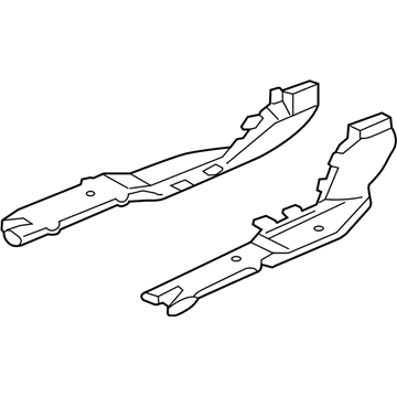 Honda 83381-SDA-A00 Duct, L. RR. Heater