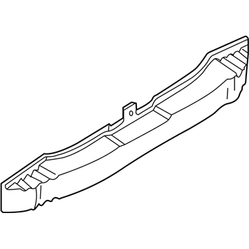 Nissan 85036-0Z800 Reinforce-Inner Rear Bumper Center