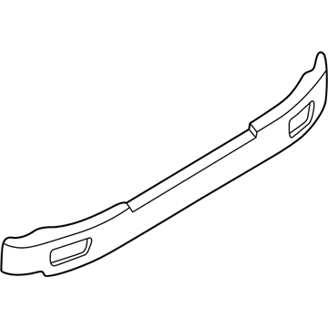 Nissan 85090-0Z800 Energy ABSORBER-Rear Bumper