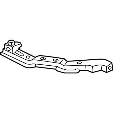 Lexus 52065-33010 Bar Sub-Assy, Front Bumper Side, LH