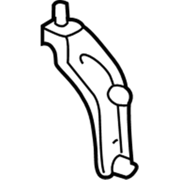 Lexus 52116-33060 Support, Front Bumper Side, LH