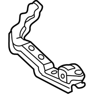 Lexus 52064-33010 Bar Sub-Assy, Front Bumper Side, RH
