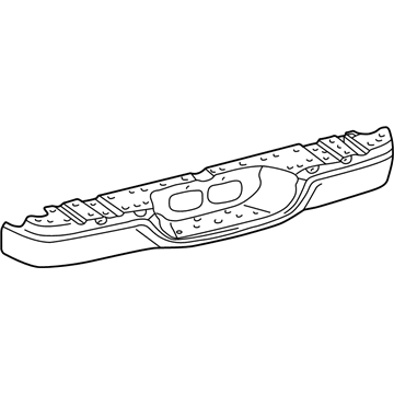 Toyota 52151-0C011 Rear Bumper