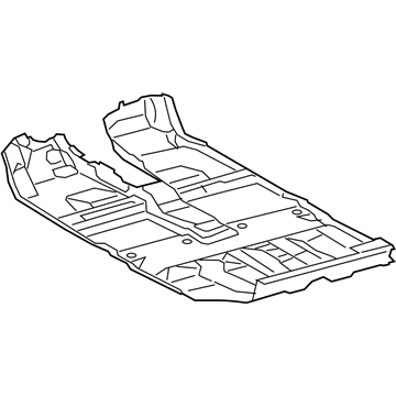 Lexus 58510-0E020-A0 Carpet Assy, Floor, Front