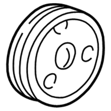 GM 24500426 Pulley-P/S Pmp