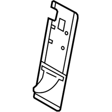 Lexus 71087-48070-B0 Board Sub-Assy, Rear Seat Back