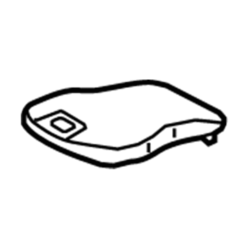 Lexus 72805-48060-A5 Door Sub-Assembly, Rear Seat