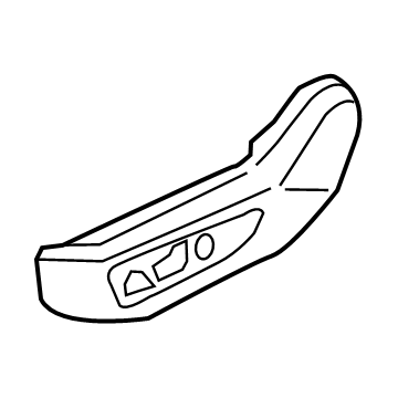 Hyundai 88191-F3010-TRY Shield Cover-Front Seat, LH