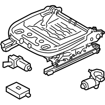 Hyundai 88500-F3020 Adjuster Assembly-Front Seat, LH