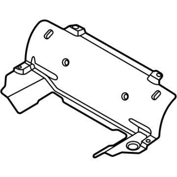 BMW 51-48-9-449-821 HEAT SHIELD, REAR MUFFLER, F