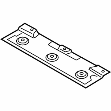 BMW 51-48-5-A17-938 HEAT INSULATOR FLOOR PANEL T