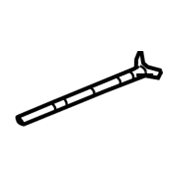 BMW 41-21-7-052-337 Water Outlet Hose Front