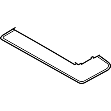 BMW 54-13-7-127-565 Rear Sliding/Lifting Roof Cover Gasket