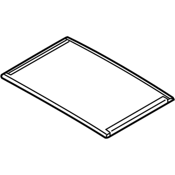 BMW 54-10-3-418-914 Supended Headliner, Rear
