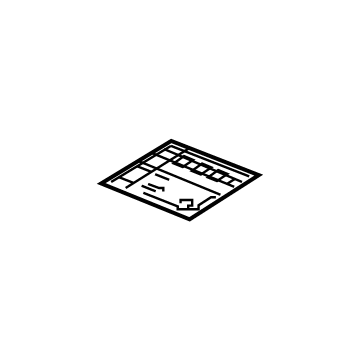 GM 84492906 AC Label