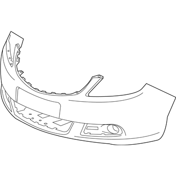GM 20984570 Bumper Cover