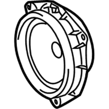 GM 19184453 Speaker, Radio Front Side Door Lower