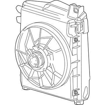 Mopar 5080647AB Shroud-Condenser