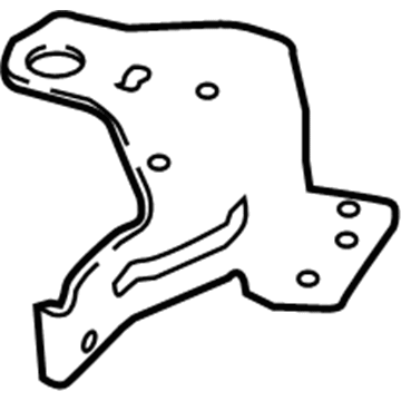 Infiniti 16588-6KA0A Bracket-Resonator