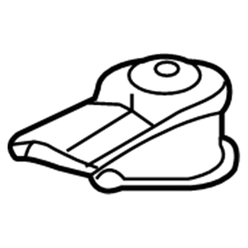 Lexus 52203-30080 STOPPER Sub-Assembly, Rear