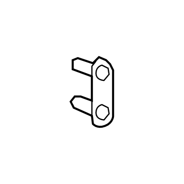 GM 11609856 Bumper Bracket Stud Plate