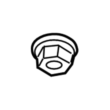Mopar 6101696 Nut-HEXAGON FLANGE Lock