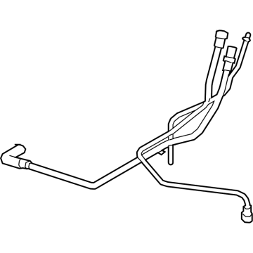 Ford KB3Z-9G297-B HOSE - FUEL VAPOUR