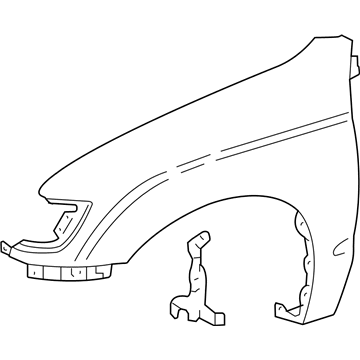 Toyota 53801-04050 Fender