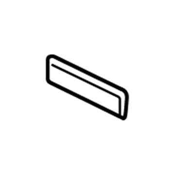Honda 75717-S10-A00ZA Sticker, RR. *NH3*