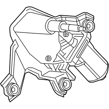 Mopar 55112704AA Motor-LIFTGATE WIPER