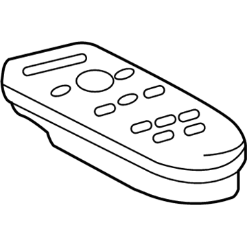 Lexus 86170-50200 Switch & Volume Assy, Television