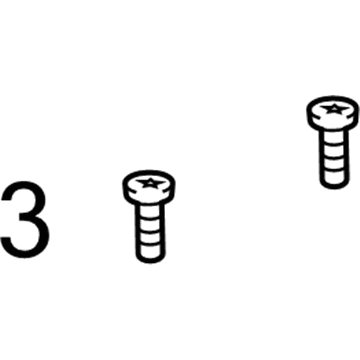 GM 11570006 Side Rail Bolt