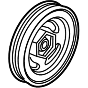 Honda 13810-5G0-A01 Pulley Complete, Crank
