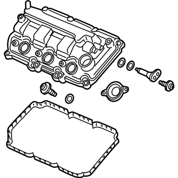 Acura 12320-5J6-A00 Cover, Rear Cylinder Head
