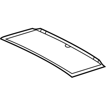 Lexus 63306-48050-A1 Trim Sub-Assy, Sunshade