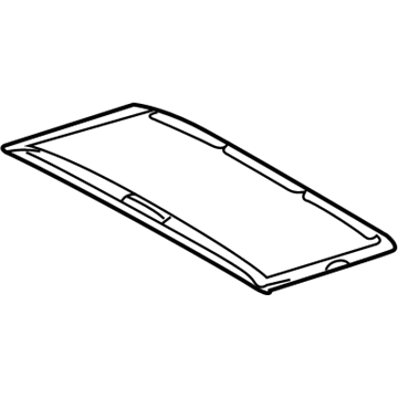 Lexus 63306-48030-A1 Trim Sub-Assy, Sunshade