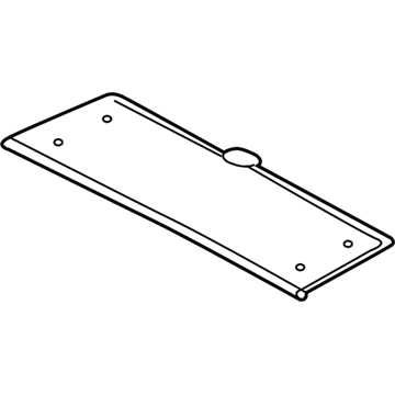Lexus 63201-48040 Sliding Roof Glass Sub-Assembly