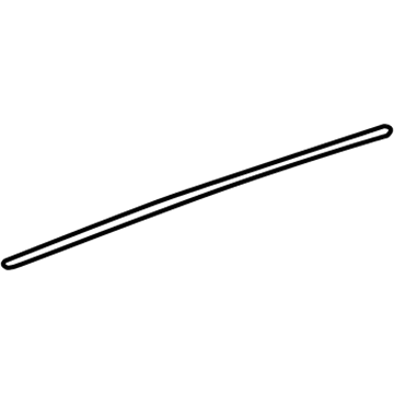 Lexus 63218-48020 Garnish, Sliding Roof Side, LH
