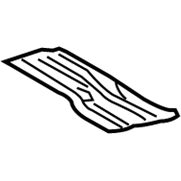 Lexus 63235-48030 Frame, Sliding Roof Housing, Center