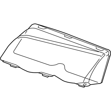 BMW 63-12-8-382-192 Right Cover Glass