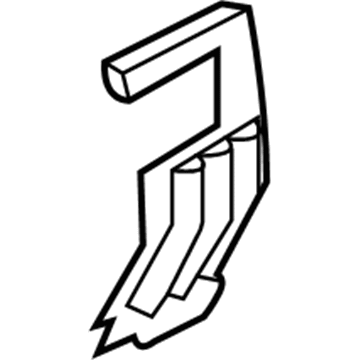 Nissan 21468-CD000 Duct - Air Intake, RH