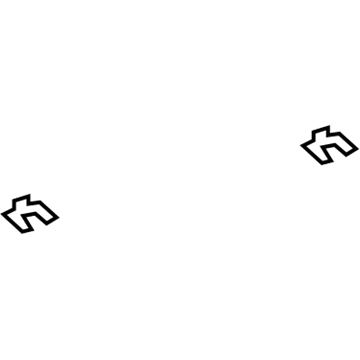 Toyota 55345-0C020 Reinforce Beam Clip