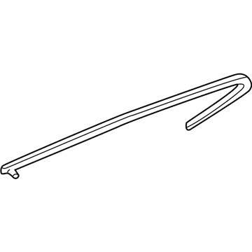 Nissan 82282-2Y000 Moulding-Rear Door Sash, Front RH