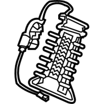 Honda 81590-SWB-A51 Lumbar, L. FR. Back