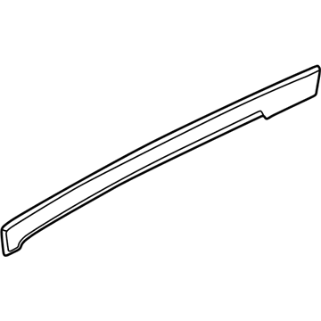 BMW 51-41-8-150-167 Wooden Strip, Door Front Left