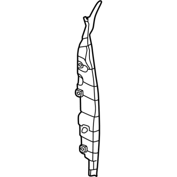 BMW 51-48-9-484-179 SEAL, SIDE FRAME, LEFT