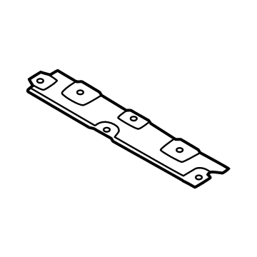 BMW 51-75-8-494-248 HEAT INSULATOR FLOOR PANEL T