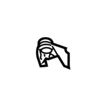 Mopar 52121537AA ISOLATOR-Body Hold Down