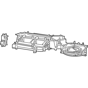 Toyota 88502-04140 Case Assembly